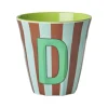 Melamine Cup D Stripes Medium 250ml