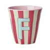 Melamine Cup F Stripes Medium 250ml