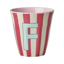 Melamine Cup F Stripes Medium 250ml