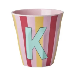 Melamine Cup K Stripes Medium 250ml