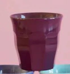 Melamine Cup medium weinrot