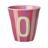 Melamine Cup O Stripes Medium 250ml