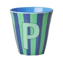 Melamine Cup P Stripes Medium 250ml