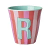 Melamine Cup R Stripes Medium 250ml