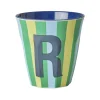 Melamine Cup R Stripes Medium 250ml