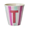 Melamine Cup T Stripes Medium 250ml