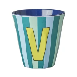 Melamine Cup V Stripes Medium 250ml