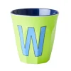 Melamine Cup W Lime Green Medium 250ml