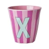 Melamine Cup X Stripes Medium 250ml
