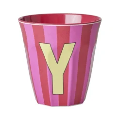 Melamine Cup Y Stripes Medium 250ml