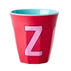 Melamine Cup Z Dunkles Pink Medium 250ml