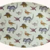 Melamine Rectangular Plate with New Dino Print