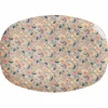 Melamine Rectangular Plate with Small Sandy Flower