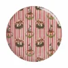 Melamine Side Plate with Sweet Forest Print Teller