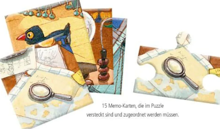 Memo-Puzzle Mondblume - Lenny Hunter
