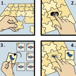 Memo-Puzzle Mondblume - Lenny Hunter