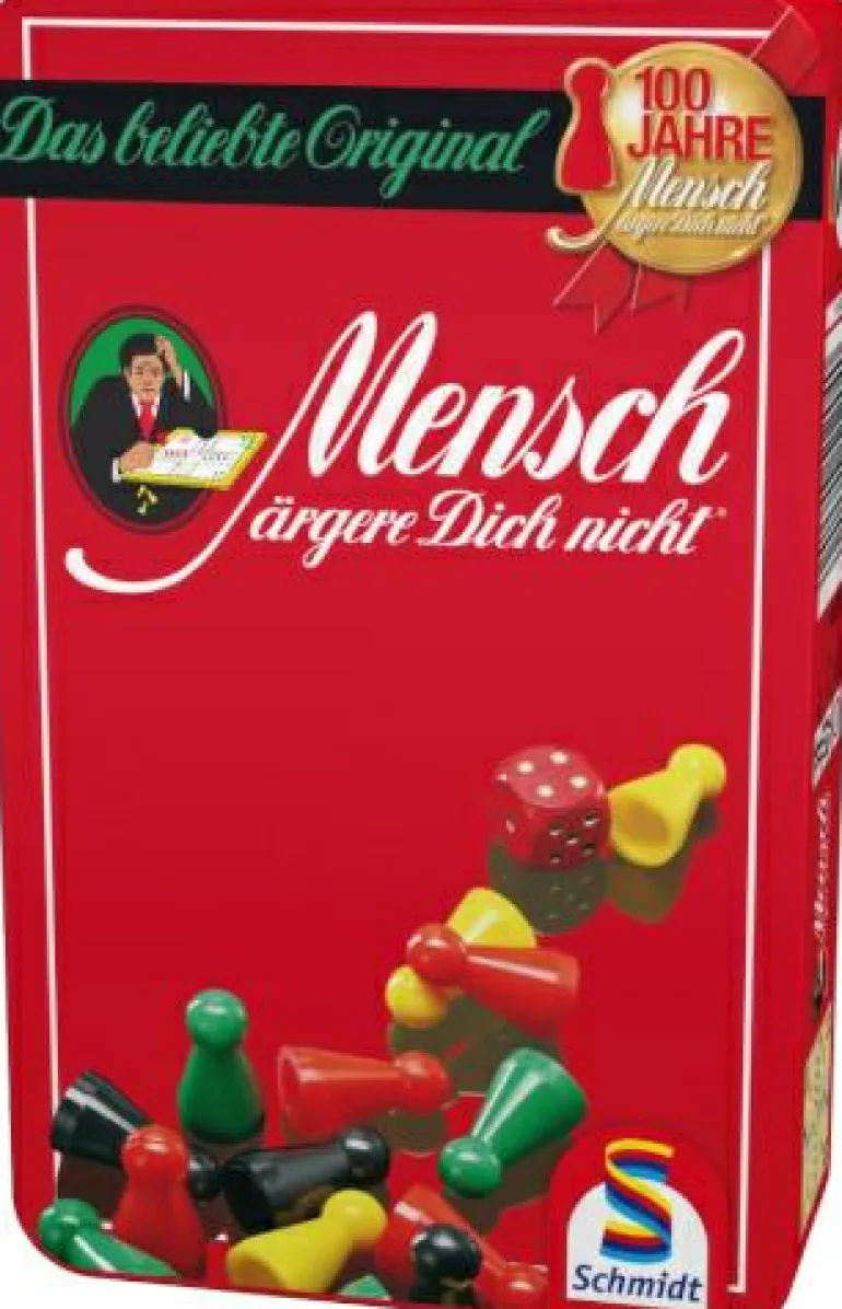 Mensch ärgere dich nicht (Metalldose) - Mitbringsp