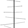 Metallbaum schwarz 110cm