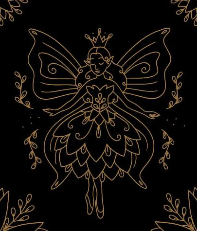 Metallic-Malen Fantasy (m. Metallic-Buntstiften) -