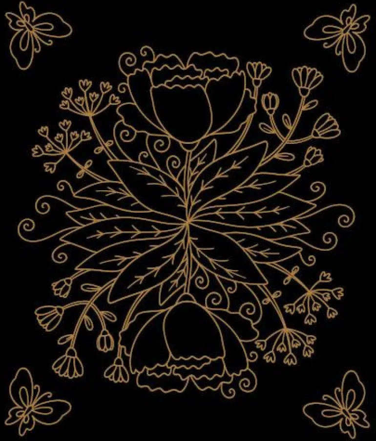 Metallic-Malen Fantasy (m. Metallic-Buntstiften) -