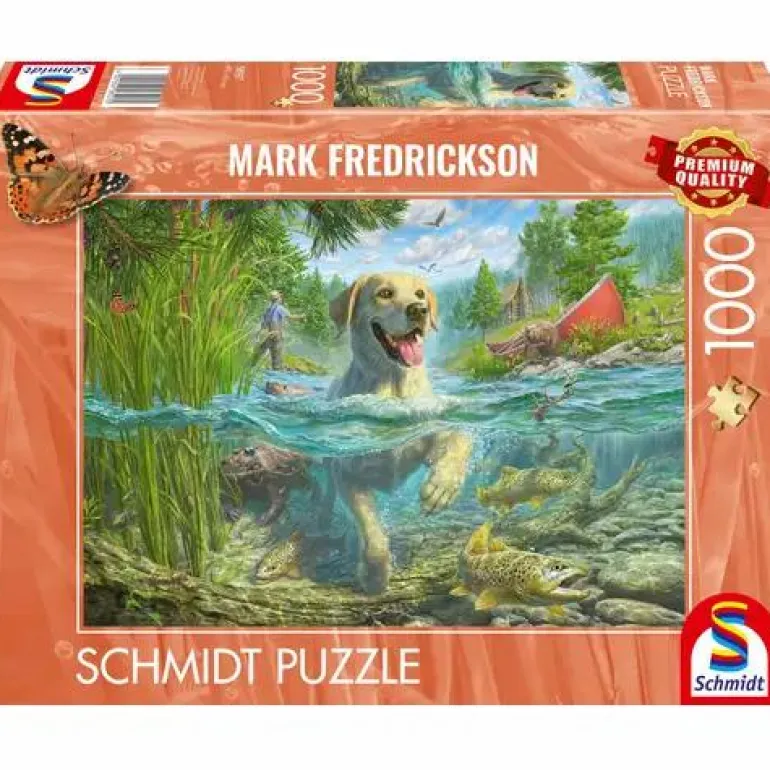 M.Frederickson Hundeliebe, Gelber Labrador 1000 Te