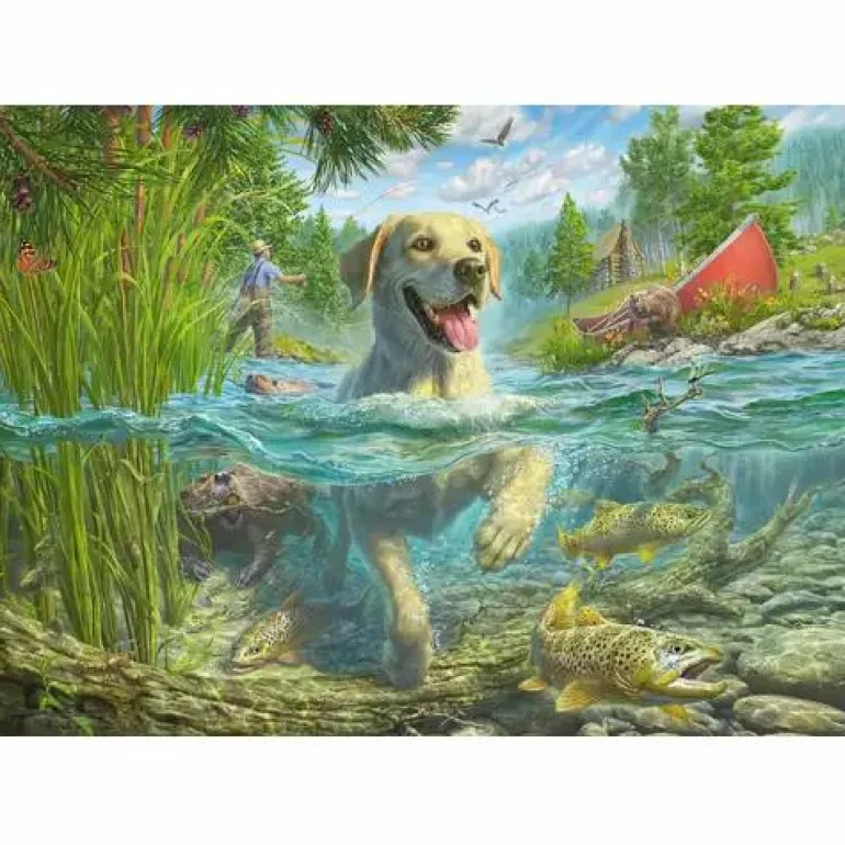 M.Frederickson Hundeliebe, Gelber Labrador 1000 Te