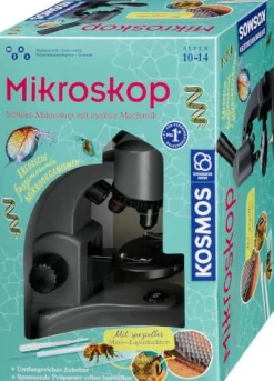 Mikroskop - Schülermikroskop mit exakter Mechanik
