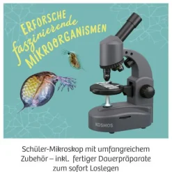 Mikroskop - Schülermikroskop mit exakter Mechanik