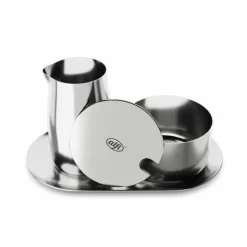 Milk And Sugar Set St. Steel Polished