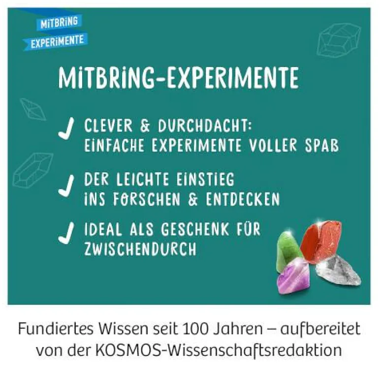 Mineralien- Grabe echte Mineralien aus