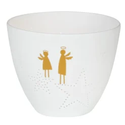 Mini Poesielicht „Engel", Ø:8cm H6,5cm
