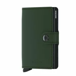 Mini Wallet Matte green-black