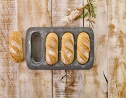 Mini-Baguetteblech, Mit Laib und Seele, 4 Stück mi