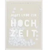 Minikarte „Alles Liebe zur Hochzeit"
