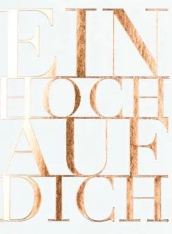 Minikarte „Ein Hoch auf Dich"
