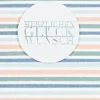 Minikarte „Herzlichen Glückwunsch", Streifen