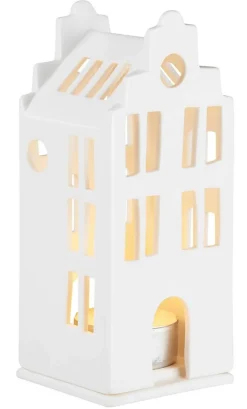 Mini Lichthaus „Stadthaus", 5,5x6x10,5cm