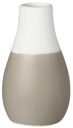 Mini Pastellvasen 4er-Set, grau