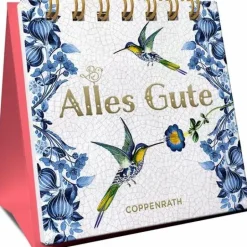 Mini-Spiralaufsteller Alles Gute (B. Behr)