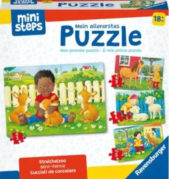 ministeps: Mein allererstes Puzzle: Streichelzoo