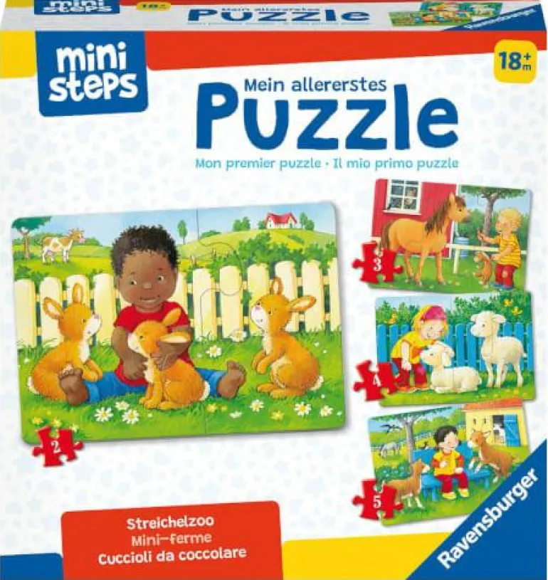 ministeps: Mein allererstes Puzzle: Streichelzoo