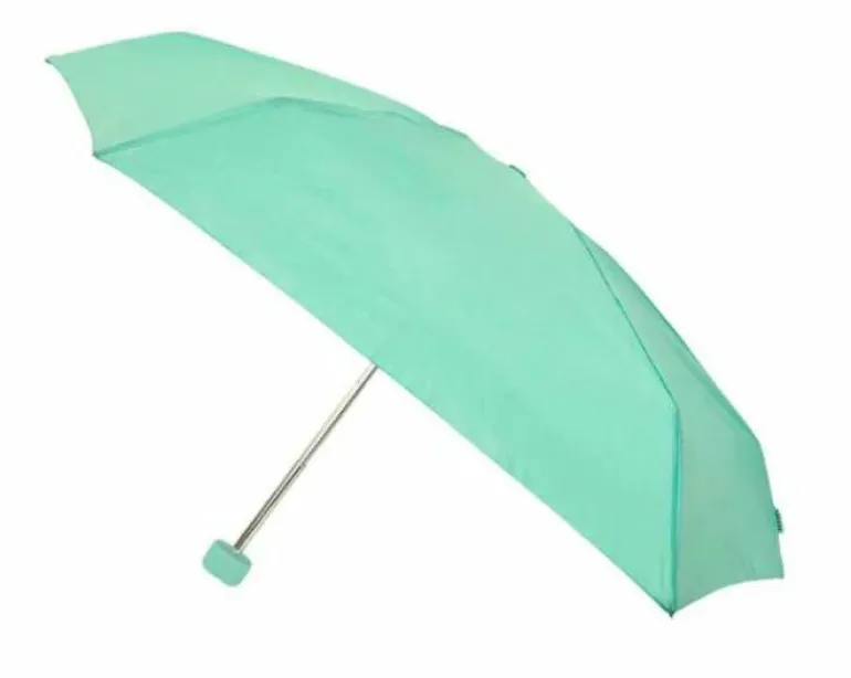Mini-Taschenschirm manuell "Celadon color"