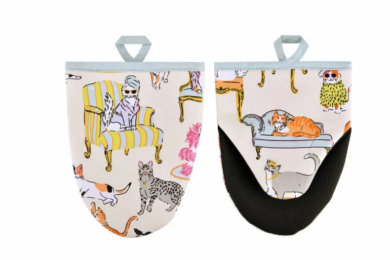 Minitopflappen 2er Set "Cool Cats"