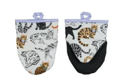 Minitopflappen 2er Set "Feline Friends"