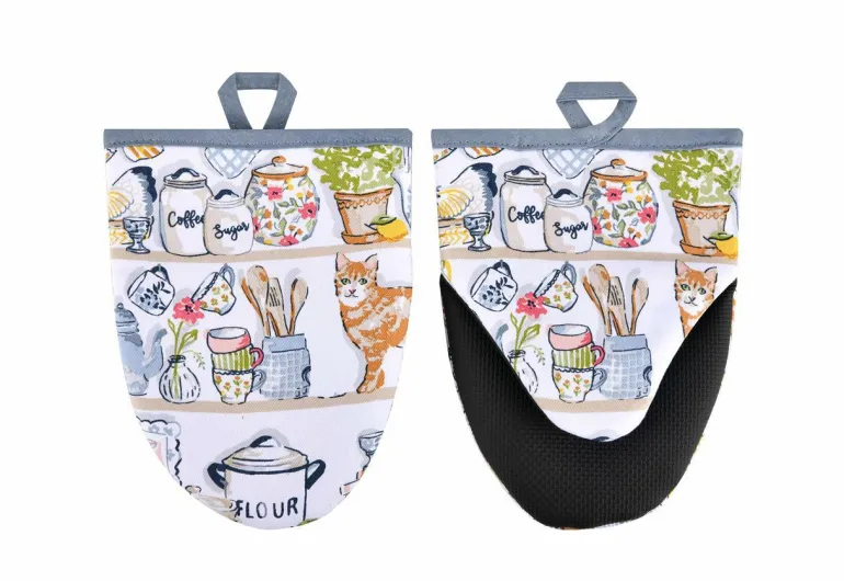 Minitopflappen 2er Set "Pantry Cats"
