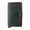 Miniwallet Hexagon Black
