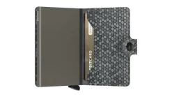 Miniwallet Hexagon Grey