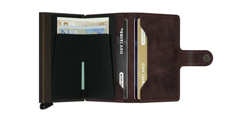 Miniwallet Vintage Chocolate