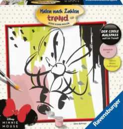 Modern Minnie - Malen nach Zahlen