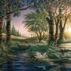 Morgenzauber am Teich - Puzzle 1000 Teile